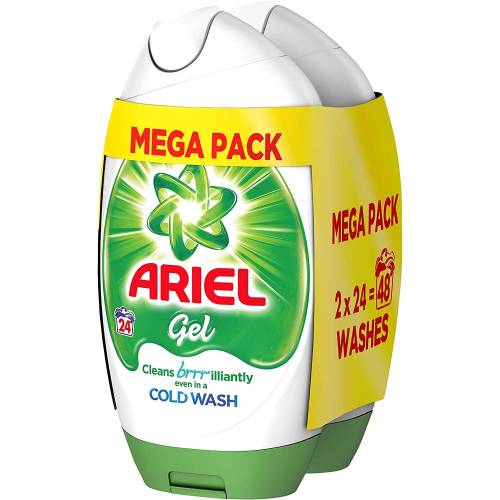 ARIEL Ariel Washing Liquid Laundry Detergent Gel, 48 Washes, 1.8 L, Original 1 Share Ariel Washing Liquid Laundry Detergent Gel, 48 Washes, 1.8 L, Original