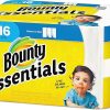 Bounty 74682 Essentials Select-A-Size Paper Towels, 2-Ply, 83 Sheets/Roll, 12 Rolls/Carton