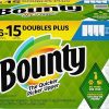Bounty Select-A-Size Paper Towels, 6 Double Plus Rolls, White, 113 Sheets Per Roll