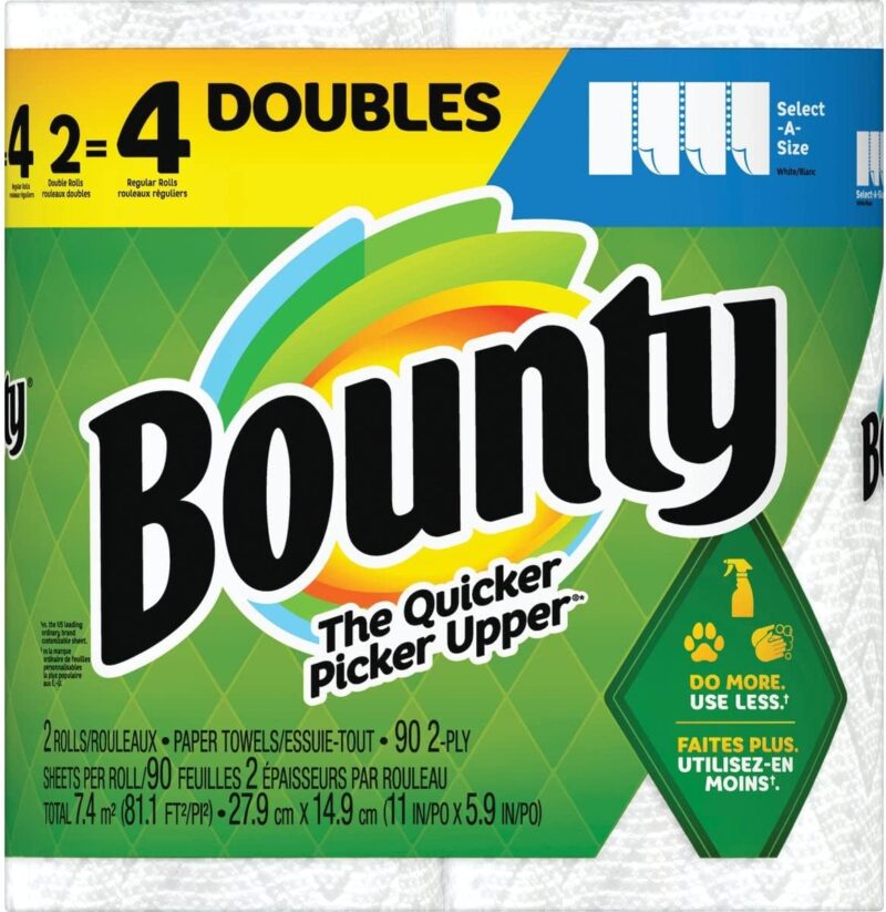 Bounty Select-A-Size Paper Towels 98 sheet 2 ply 2 pk - Case Of: 6;6