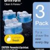Braun Clean Renew Refill Cartridges CCR , Blue, 3 Count