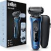 Braun Electric Razor for Men, Series 6 6020s SensoFlex Wet & Dry Foil Shaver with Precision Beard Trimmer, Rechargeable with Travel Case