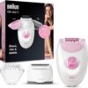 Braun Epilator Silk-epil 3 3-270, Hair Removal Device, Epilator for Women, Shaver & Trimmer, Hair Removal