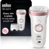 Braun Epilator Silk-épil 9 9-720, Hair Removal Device, Epilator for Women, Wet & Dry, Womens Shaver & Trimmer, Cordless, Rechargeable