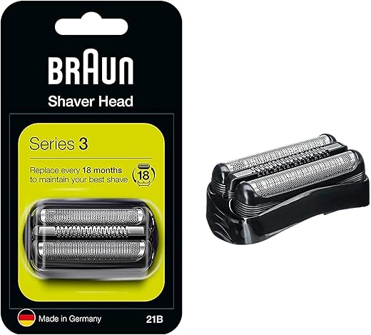 Braun Replacement for 21B Razor Razors Series 3 Black