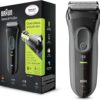 Braun Series 3 ProSkin 3000s Electric Shaver for Men, Rechargeable, Electric Foil Shaver, Black