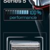 Braun Series 5 52S Electric Shaver Head Replacement, Foil & Cutter Replacement Head, Compatible with Series 5 Models 5030, 5040 and 5090