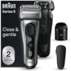 Braun Series 8 8567cc Electric Razor for Men, 4+1 Shaving Elements & Precision Long Hair Trimmer, 5in1 SmartCare Center, Close & Gentle Even on Dense Beards, Wet & Dry Electric...