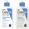 CeraVe Baby Wash & Shampoo 8 oz & Baby Lotion 8 oz Set - World Wide Cosmetic Wholesale
