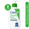 CeraVe Hydrating Facial Cleanser, Face Wash with Hyaluronic Acid for Normal to Dry Skin, 8 fl oz