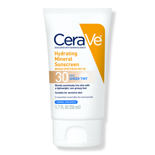 CeraVe Hydrating Sunscreen Face Sheer Tint SPF 30 - World Wide Cosmetic Wholesale
