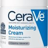 CeraVe Moisturizing Cream | Body and Face Moisturizer for Dry Skin | Body Cream with Hyaluronic Acid and Ceramides | Daily Moisturizer | Oil-Free | Fragrance Free |...