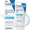 CeraVe Ultra-Light Moisturizing Gel | Hydrating Gel Face Moisturizer with Ceramides, Niacinamide, Hyaluronic Acid | Fragrance Free | Oil-Free | Weightless Mattifying Moisturizer...