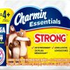Charmin® Essentials® Strong 1-Ply Mega Roll Toilet Paper, 451 Sheets Per Roll, Pack Of 36 Rolls