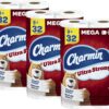 Charmin Toilet Paper, Ultra Strong, 24 Mega Rolls = 96 Regular Rolls, 242 Sheets Per Roll