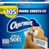Charmin Ultra Soft 32 Super Plus Rolls=105 Regular Rolls