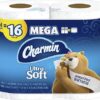 Charmin Ultra Soft Bathroom Tissue, 4 Count (Pack of 1), White 4 per Pack