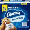 Charmin Ultra Soft Toilet Paper 18 Mega Rolls, 244 Sheets Per Roll
