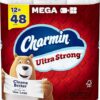 Charmin Ultra Strong Toilet Paper 12 Mega Rolls, 242 Sheets Per Roll