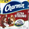 Charmin Ultra Strong Toilet Paper, Double Roll, 12 Count