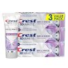 Crest 3D White Brilliance Teeth Whitening Toothpaste, Vibrant Peppermint, 3.5 Oz (Pack of 3) Brand: Crest