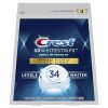 Crest 3D Whitestrips, Radiant Express with LED Accelerator Light, Teeth Whitening Strip Kit, 40 Strips