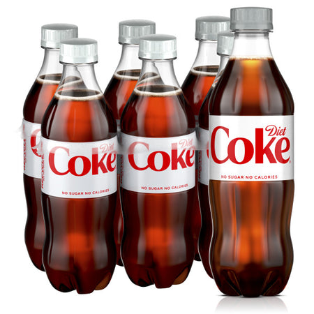 Diet Coke, 16.9 Oz. Bottles, 24 Pack