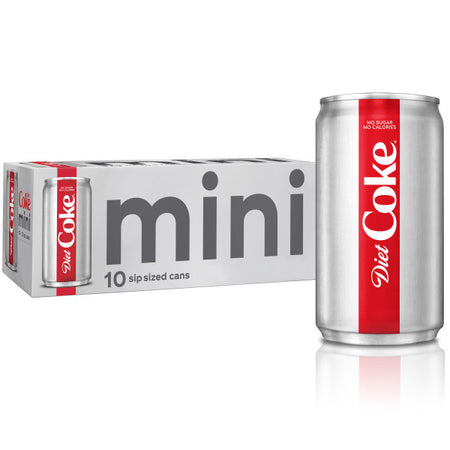 Diet Coke, 7.5 Oz. Cans, 24 Pack