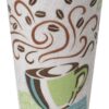 Dixie PerfecTouch 16 oz. Insulated Paper Hot Coffee Cup by GP PRO (Georgia-Pacific), Coffee Haze, 5356CD, 1,000 Count (50 Cups Per Sleeve, 20 Sleeves Per Case)