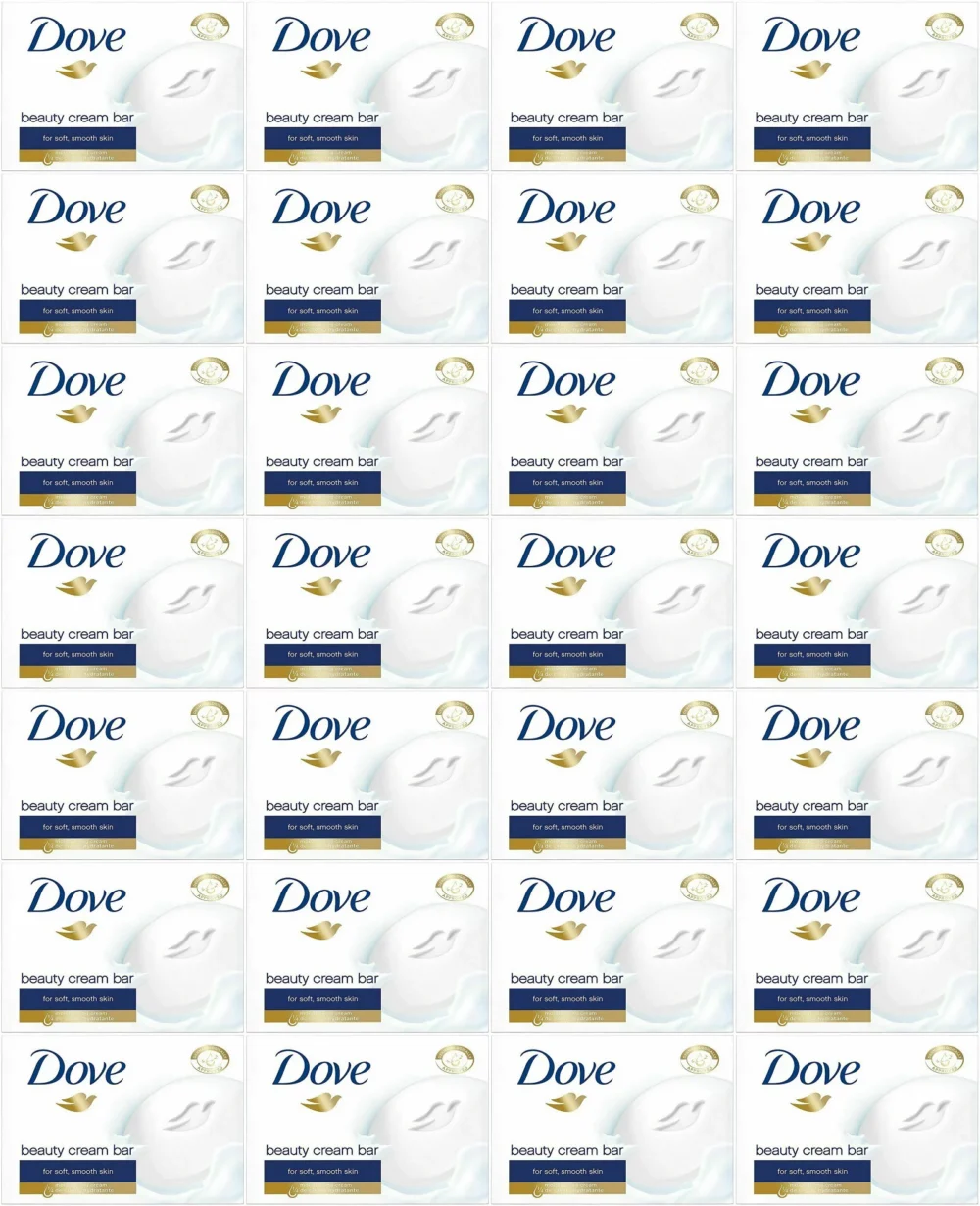 Dove Original Beauty Cream Bar Soap, 100 Gram / 3.5 Ounce (Pack of 28)