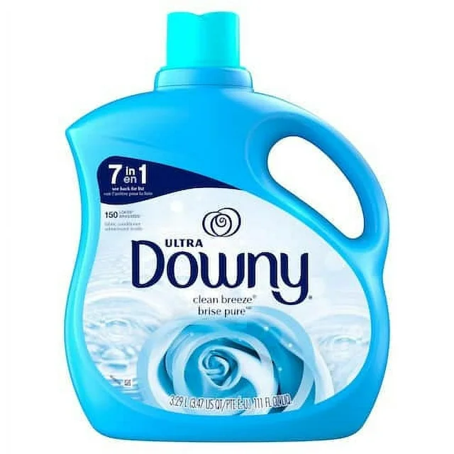Downy Ultra 111 oz. Clean Breeze Scent Liquid Fabric Softener (150-Loads)