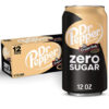 Dr Pepper and Cream Soda Zero Sugar, 12 Oz. Cans, 24 Pack