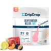 DripDrop Hydration – Zero Sugar Electrolyte Powder Packets Keto – Lemon Lime, Watermelon, Peach, Passion Fruit – 32 Count