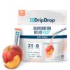 DripDrop Hydration – Zero Sugar Electrolyte Powder Packets Keto – Peach – 32 Count