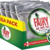 Fairy Platinum All-In-One Dishwasher Tablets Bulk, Lemon, 125 Tablets (25 x 5)