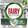 Fairy Platinum All-In-One Dishwasher Tablets Bulk, Original, 65 Tablets
