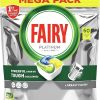 Fairy Platinum Dishwasher Tablets, Regular, 3 x 63 units