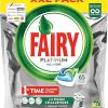 Fairy Platinum Dishwasher Tablets Regular 65 per pack