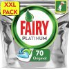 Fairy Platinum Original DishWasher Tablets, 70 Tablets