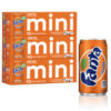 Fanta Orange, 7.5 Oz. Cans, 24 Pack
