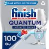 Finish Quantum Infinity Shine Dishwasher Tablets bulk | Scent: Fresh | Size: 100 Dishwasher Tabs |For Sparkling Clean