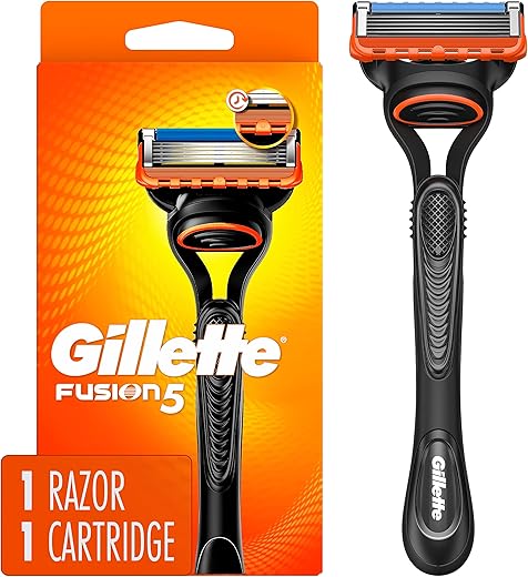 Gillette Fusion5 Men?s Razor Handle + 1 Blade Refill