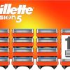 Gillette Fusion5 Razor Blades Men, Pack of 16 Razor Blade Refills with Precision Trimmer, 5 Anti-Friction Blades, Suitable for Mailbox