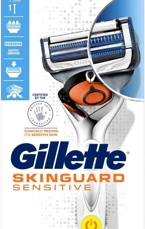 Gillette SkinGuard Sensitive Flexball Power Razor For Men 50 g 7702018525577
