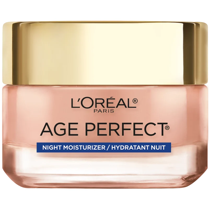 L’Oreal Paris Age Perfect Rosy Tone Night Moisturizer, 1.7 fl oz