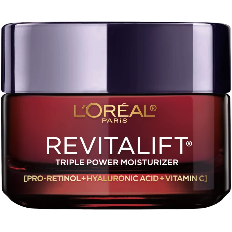 L’Oreal Paris Revitalift Triple Power Face Moisturizer, 1.7 oz