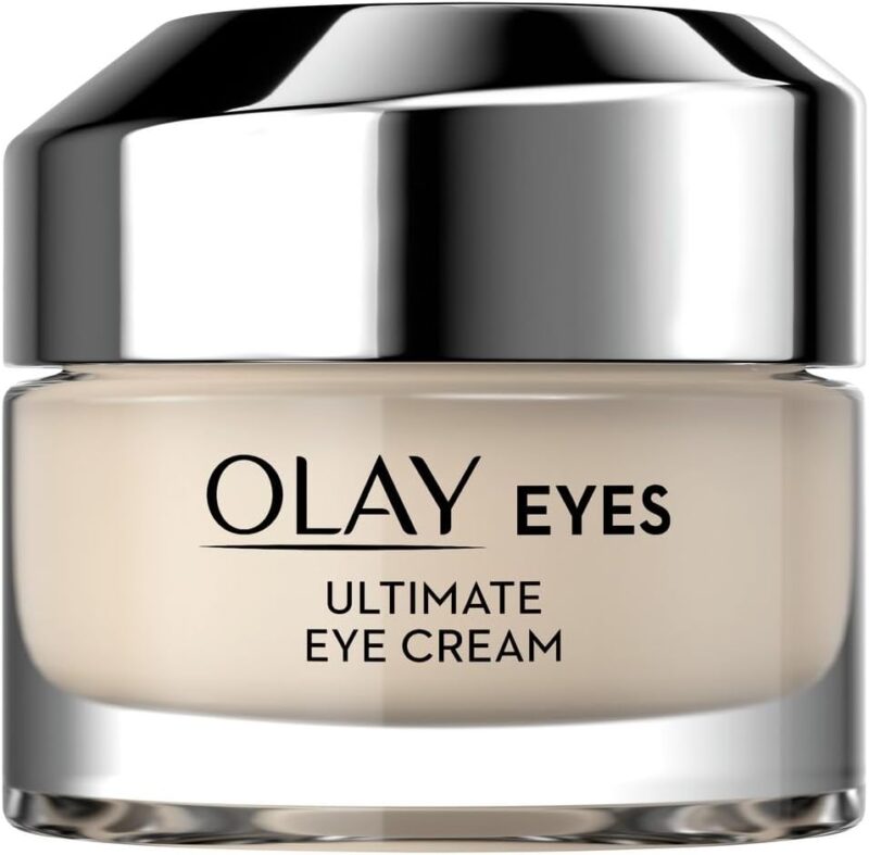 Olay Ultimate Eye Cream For Dark Circles and Puffy Eyes with Niacinamide, Visibly Smoothes Wrinkles and Fine Lines, 15ml