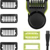 Oneblade replacement blade Professional Blade Trimmer with Adjustable Hair Guards Combs-Compatible with Philips Shaver Norelco OneBlade QP2520 QP2530 QP2630 QP6510 QP6520 Shift...