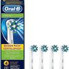 Oral-B Cross Action Heads, 4 Count (Pack of 1)