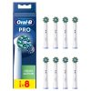Oral B CrossAction White Toothbrush Head - Pack of 8 Counts